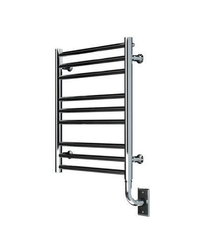 ICO BathÂ Tuzio 19-1/2"W x 23"H Programmable Hardwired Steel Towel Warmer W4016