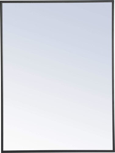 Elegant Decor MR4071BK Eternity Mirror, Black