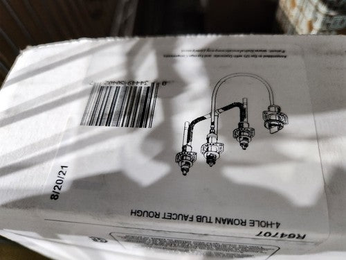 BRIZO R64707 4-Hole Roman Tub Rough