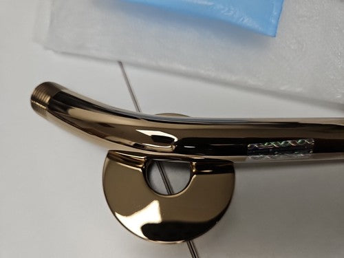 BRIZO RP74751PG 7" Wall Mounted Shower Arm and Flange