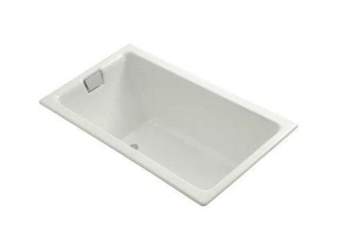 Kohler K-855-0 Tea-For-Two 66" Drop In/Undermount Cast Iron Soaking Tub