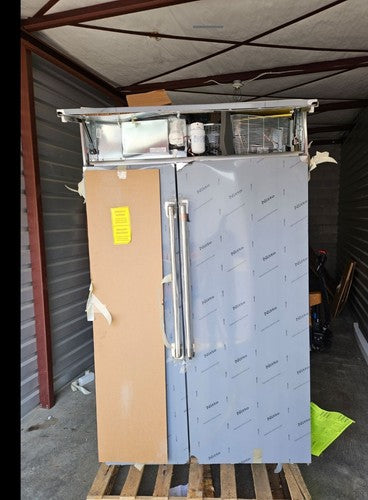 Cafe 48" CSB48WP2NS1 Smart Built-In Side-by-Side Refrigerator.