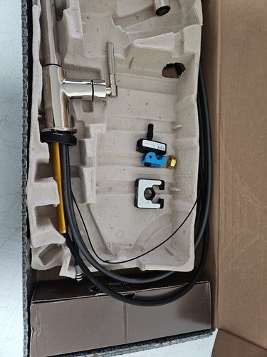 BRIZO 64063LF-PN PULL-DOWN KITCHEN FAUCET INSTALLED