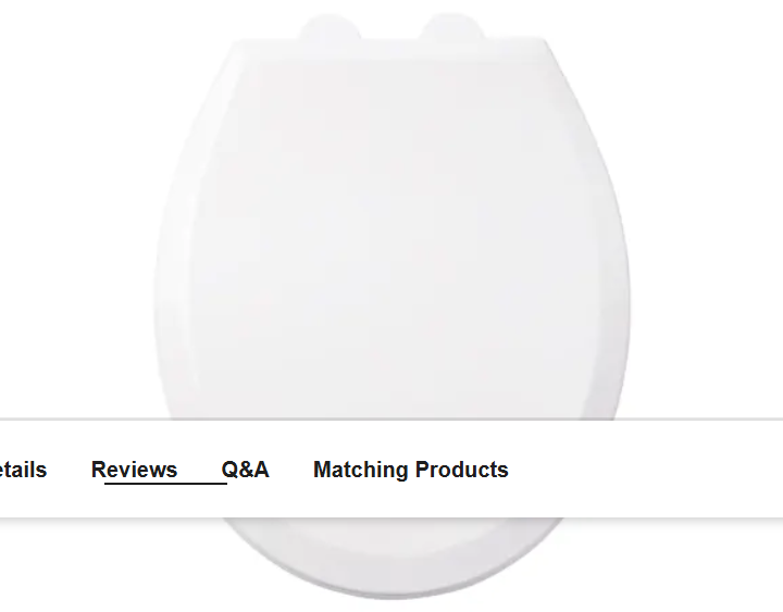 Signature Hardware SHTSEZ100WH Bradenton Round Closed-Front Toilet Seat And