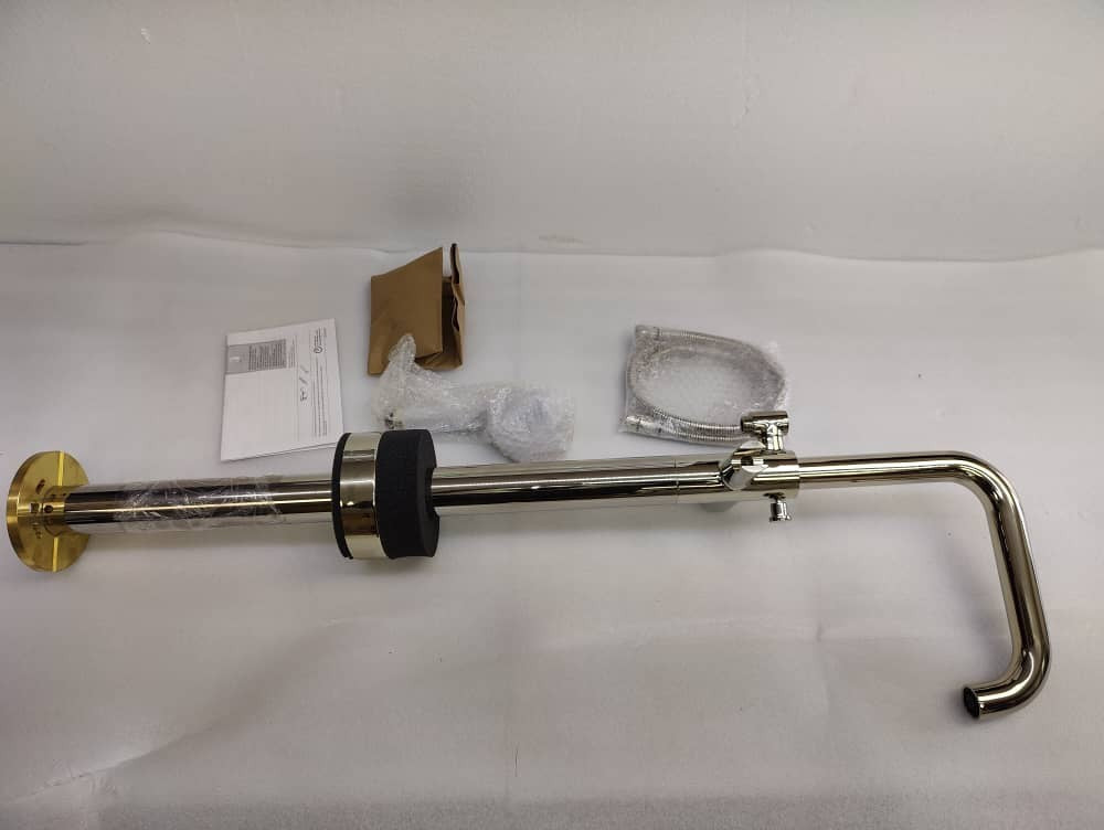 Brizo T70135-PNLHP Litze Floor Mounted Tub Filler with Built-In Diverter