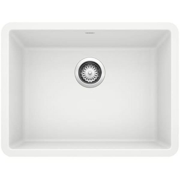 Blanco 522414 Precis 23-1-2 Undermount Single Basin SILGRANIT Kitchen Sink
