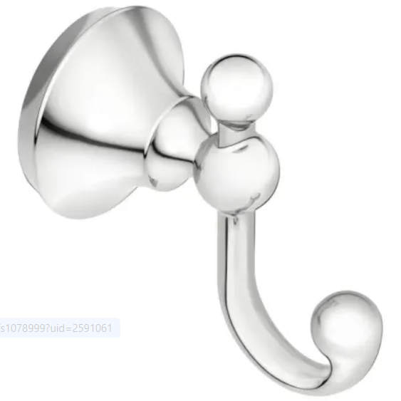 Moen YB5203CH Wynford Single Robe Hook