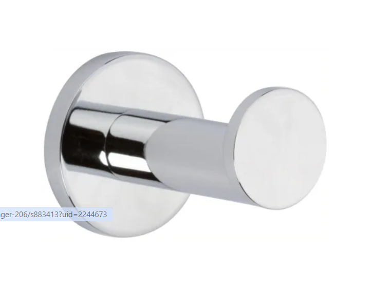 Ginger 0210H-PC Sine Single Robe Hook