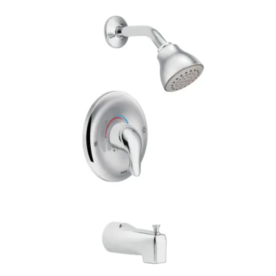 Moen TL183 Posi-Temp Pressure Balanced Tub and Shower Trim with 2.5 GPM Showe
