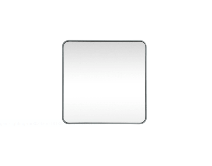 Elegant Lighting MR803030S Evermore 30" W x 30" H Transitional Square F