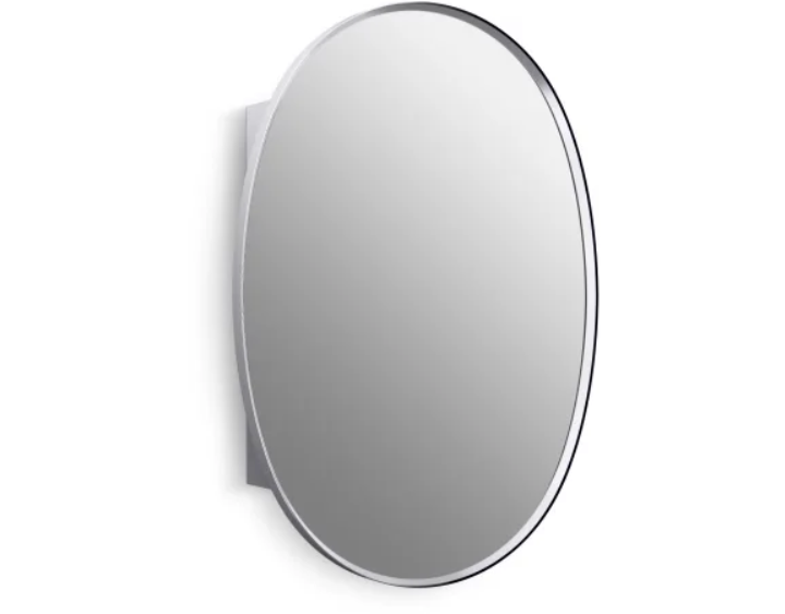 Kohler K-35571-CPL Verdera 24" x 33-1-2" Framed Single Door Medicine Ca