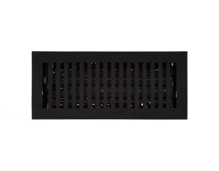 Signature Hardware 485455 4" x 10" Cast Iron Floor Register