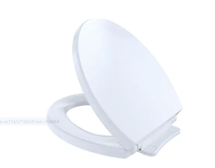 TOTO SS113#01 SoftClose Round Closed-Front Toilet Seat and Lid