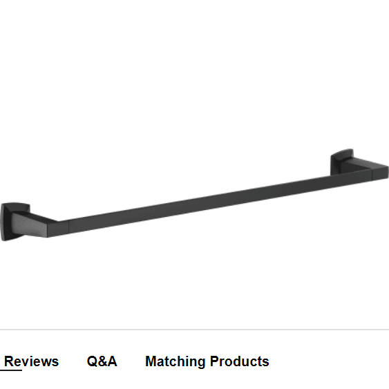 Brizo 693088-BL Vettis 30" Towel Bar - Limited Lifetime Warranty