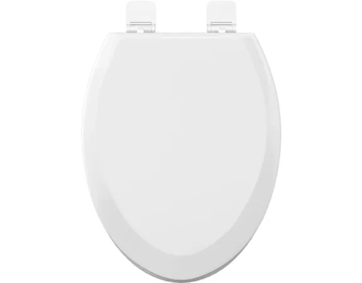 PROFLO PFTSWEC2000WH Elongated Closed-Front Toilet Seat with Quick Release
