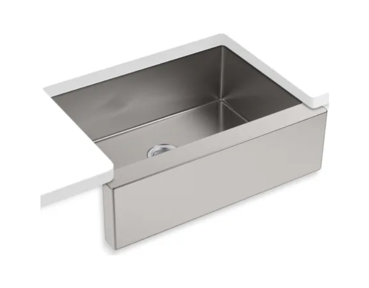 Kohler K-5417-NA 29-1-2" Single Basin Undermount 16-Gauge Self Trimming