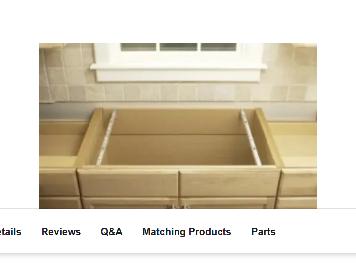Kohler K-5807-NA Kathryn 36" Undermount Sink Kit