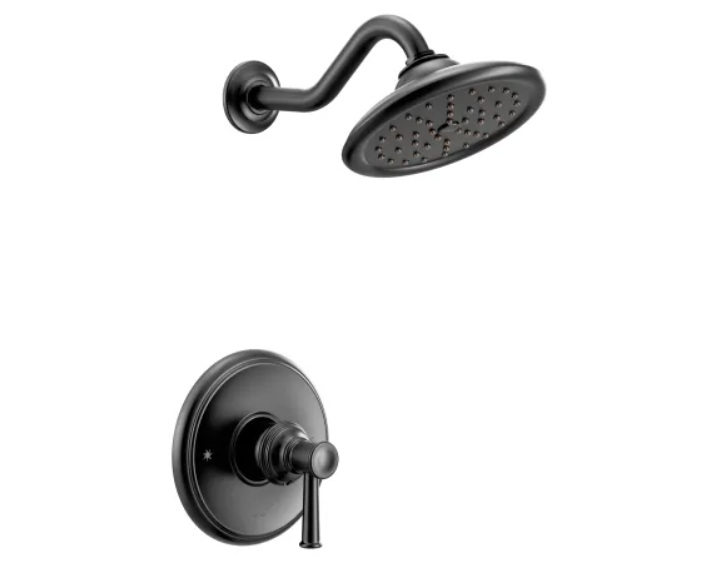 Moen UT3312BL Belfield Single Function Pressure Balanced Valve Trim Only wit