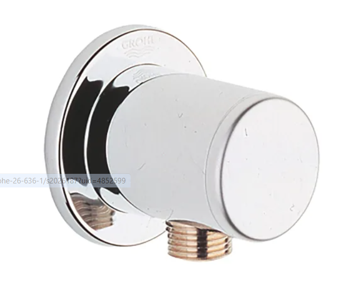 Grohe 28627000 Wall Supply Elbow with 1-2" Threaded Connection