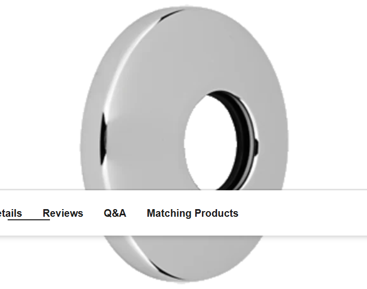 Grohe 06386000 Flange