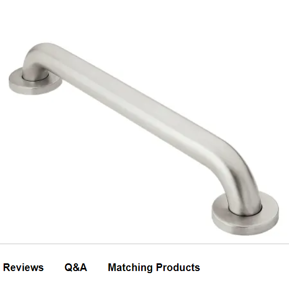 Moen 8942 42" x 1-1/2" Grab Bar from the Home Care Collection