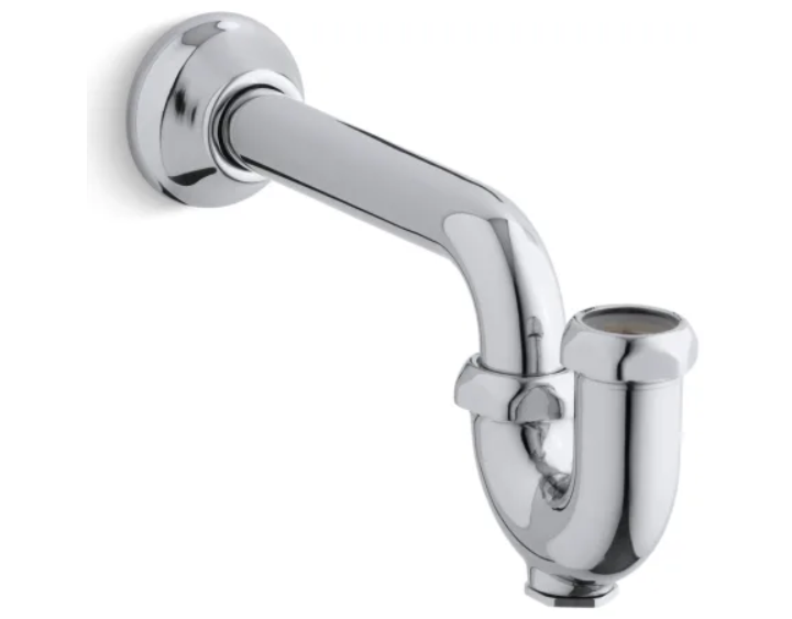 Kohler K-8998-CP Adjustable P-Trap with tubing outlet for 1.25" OD Inlet