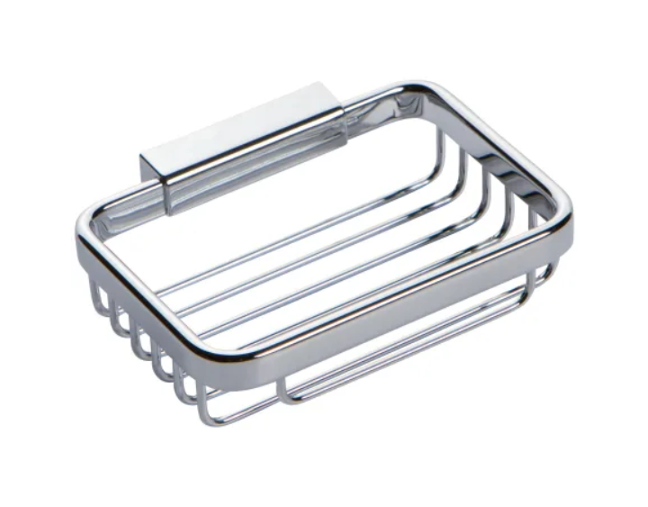 Ginger 550G-PC Hotelier Wall Mounted Brass Soap Basket