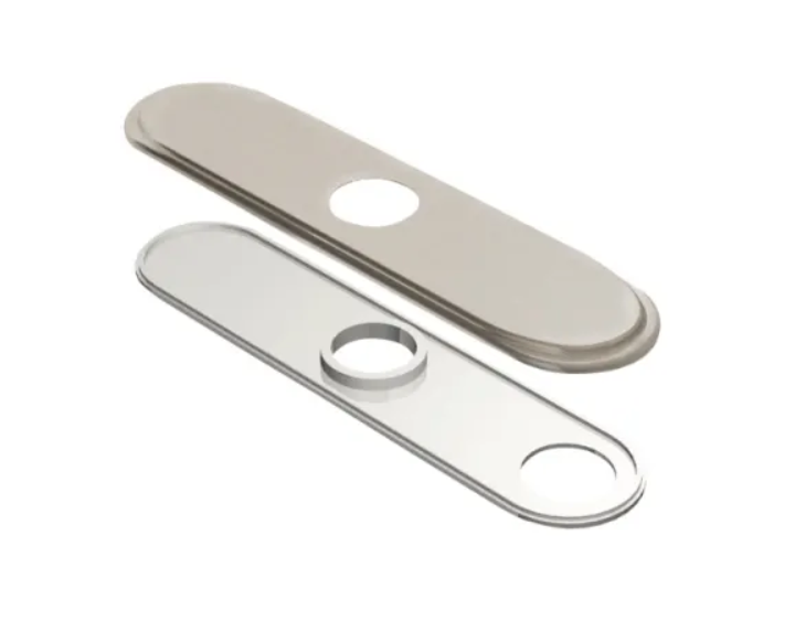 Gerber D493172BN 8" Single Hole Centerset Escutcheon Plate