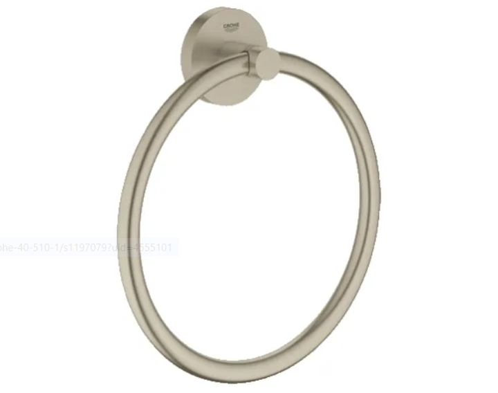 Grohe 40365EN1 Essentials 7-1-16" Wall Mounted Towel Ring