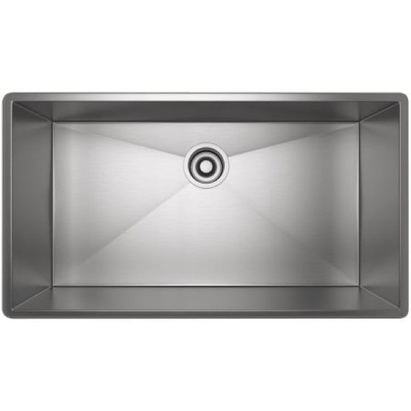 Rohl RSS3016SB Forze 31-1-2 Undermount Single Basin Stainless Steel Kitchen