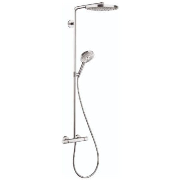 Hansgrohe 27129001 Raindance Select S Thermostatic Showerpipe 240 2-Jet, 2.5
