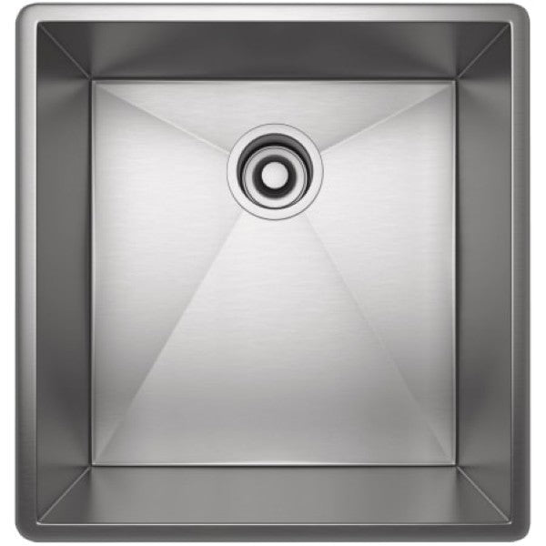 Rohl RSS1718SB Forze 18-1-2 Undermount Single Basin Stainless Steel Bar Si