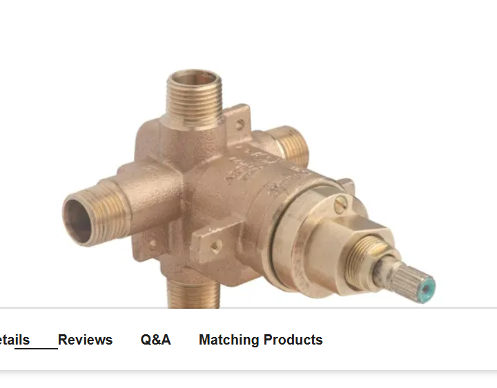 Symmons 262BODY Temptrol® Tub-Shower Valve Body