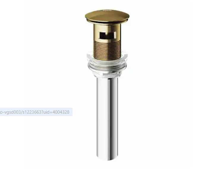 Vigo VG16002MG Noma 1-3-4" Pop-Up Drain Assembly with Overflow