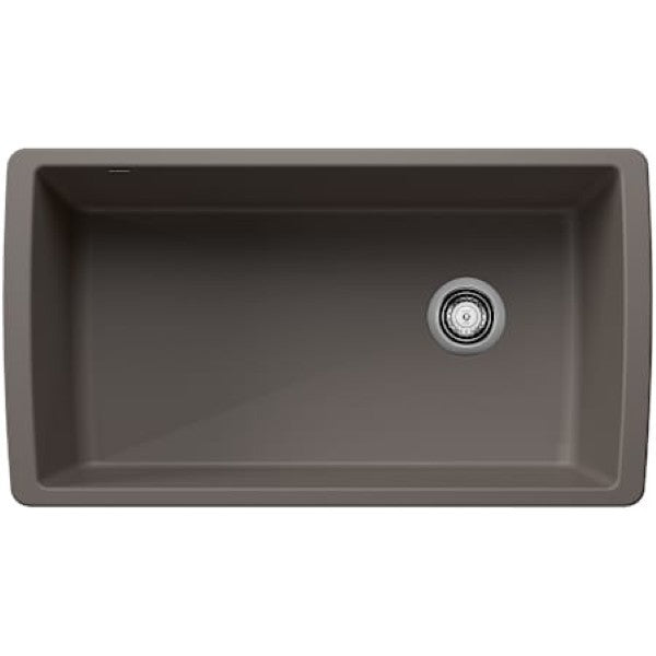 Blanco 443108 Diamond 33-1-2 Undermount Single Basin SILGRANIT Kitchen Sink