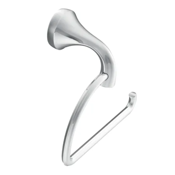 Moen YB2808CH Single Post Toilet Paper Holder from the Eva Collection