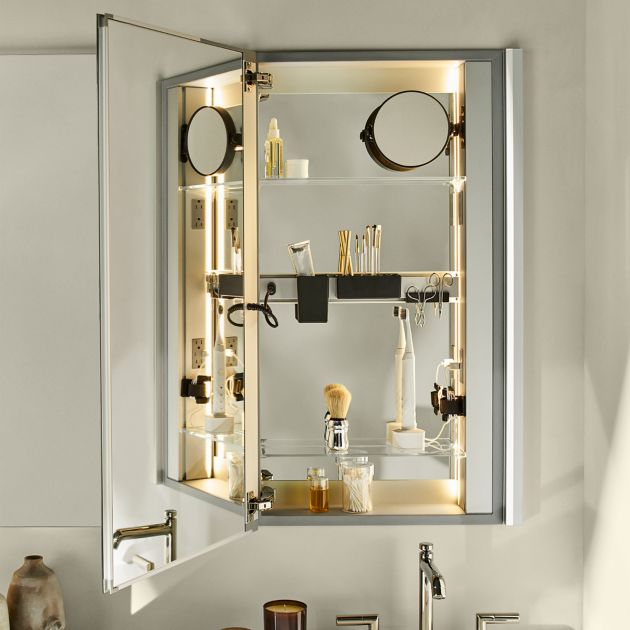 Robern MR2030D4FPE0 M Series Reserve 19-1-4" x 30" Frameless Single Door Medicine Cabinet