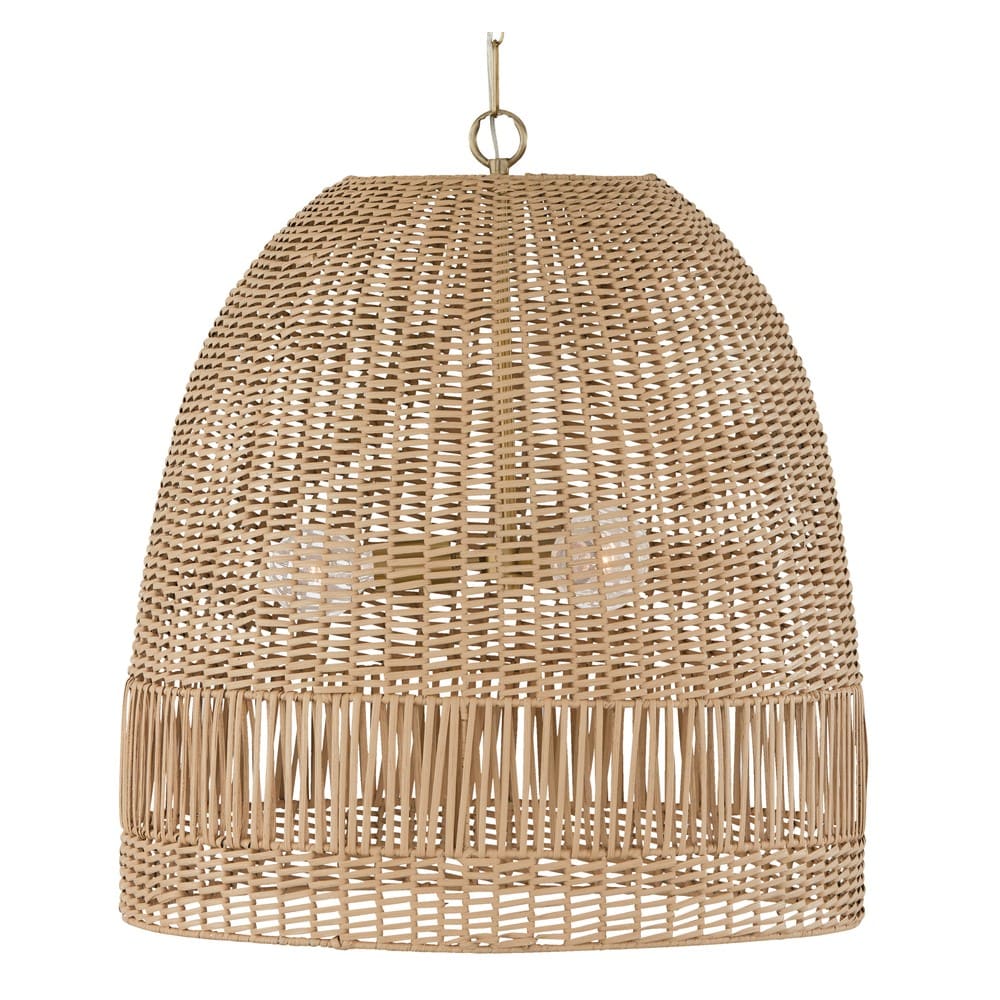 Capital Lighting 347533MA Naomi 3 Light 24" Wide Wood Pendant