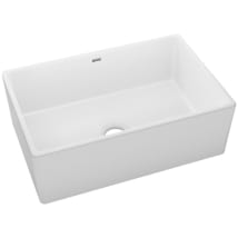 Elkay SWUF28179WH 30" Farmhouse Single Basin Fireclay Kitchen Sink