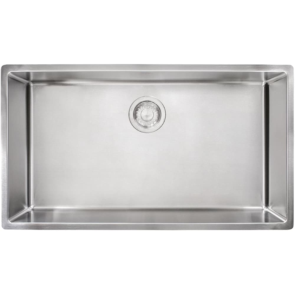 Franke CUX11030 Cube 31-1-2" Undermount Single Basin Stainless Steel Kitchen Sin