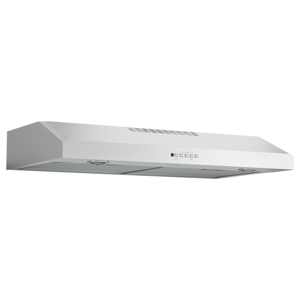 GE JVX5360SJSS 300 CFM 36 Inch Wide Under Cabinet Range Hood with Dual Halogen L