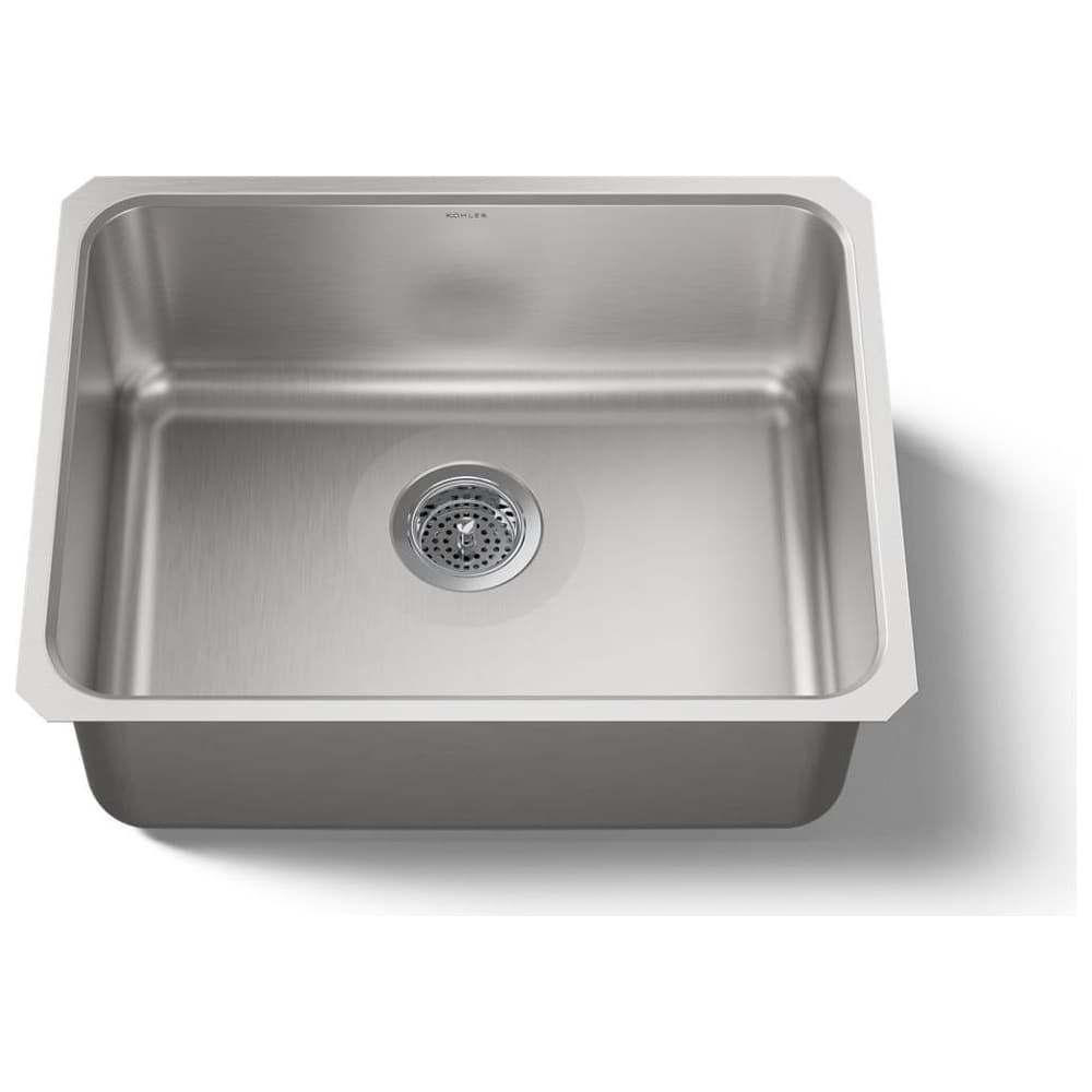 Kohler K-3325-NA Undertone 23" Single Basin Under-Mount 18-Gauge Stainless Steel
