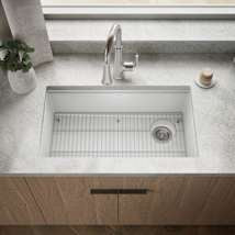 Kohler K-33710-CM6 Billings 32-1-2" Undermount Single Basin Stone Composite Kitc
