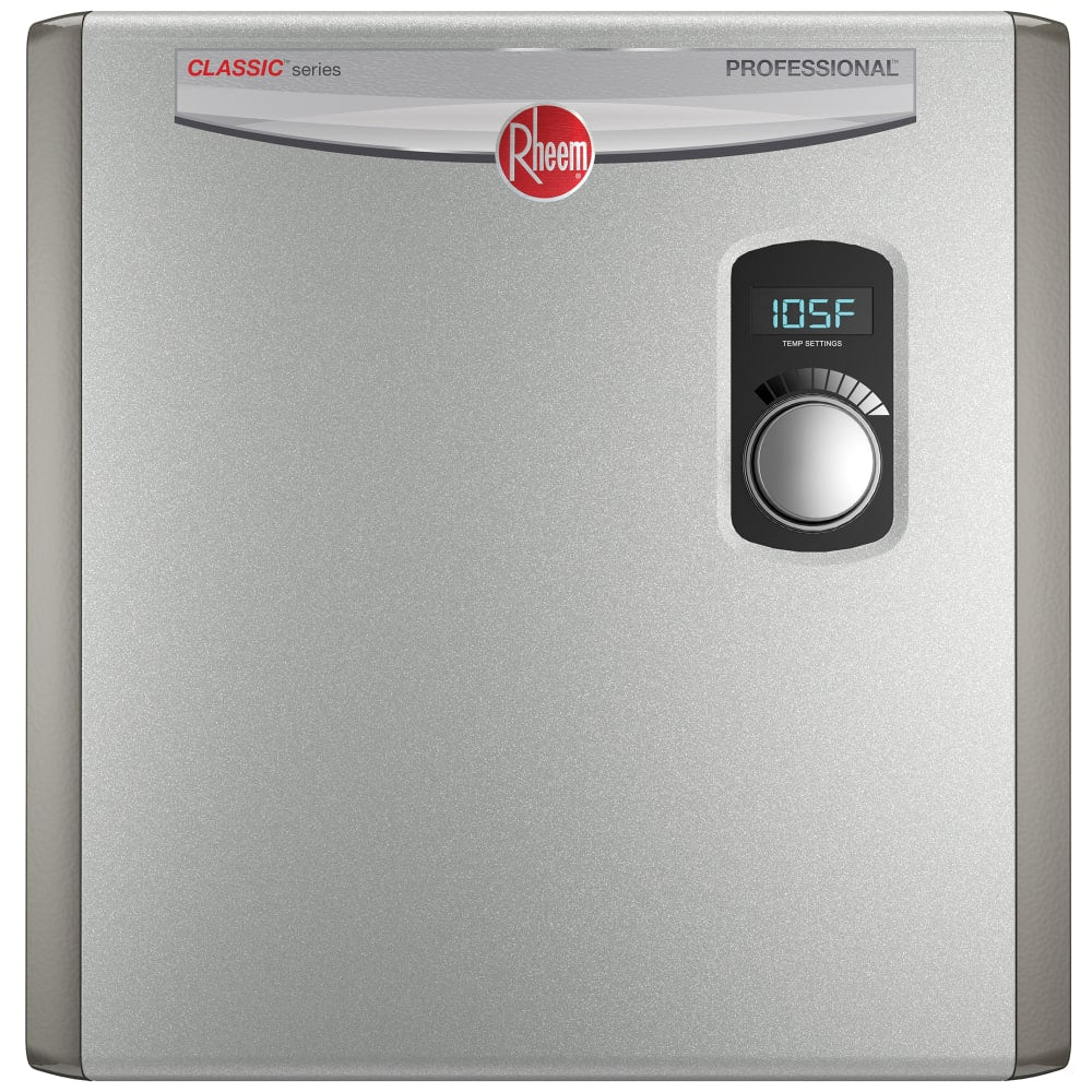 Rheem RTEX-24 Classic 5.9 GPM 24 kw Tankless Electric On Demand Whole House Wate