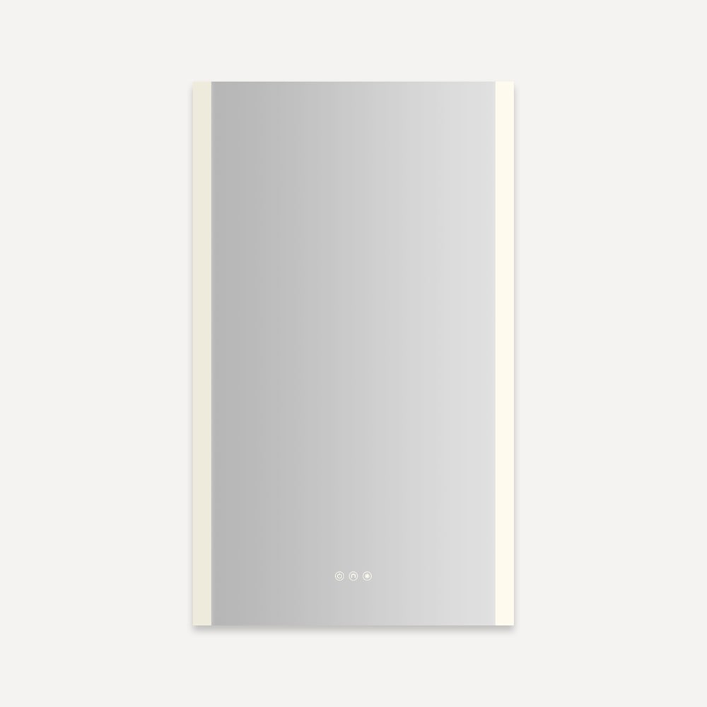 Robern AR2440D4FP1LE AiO Reserve 23-1-4" x 39-3-8" Lighted Frameless Single Door