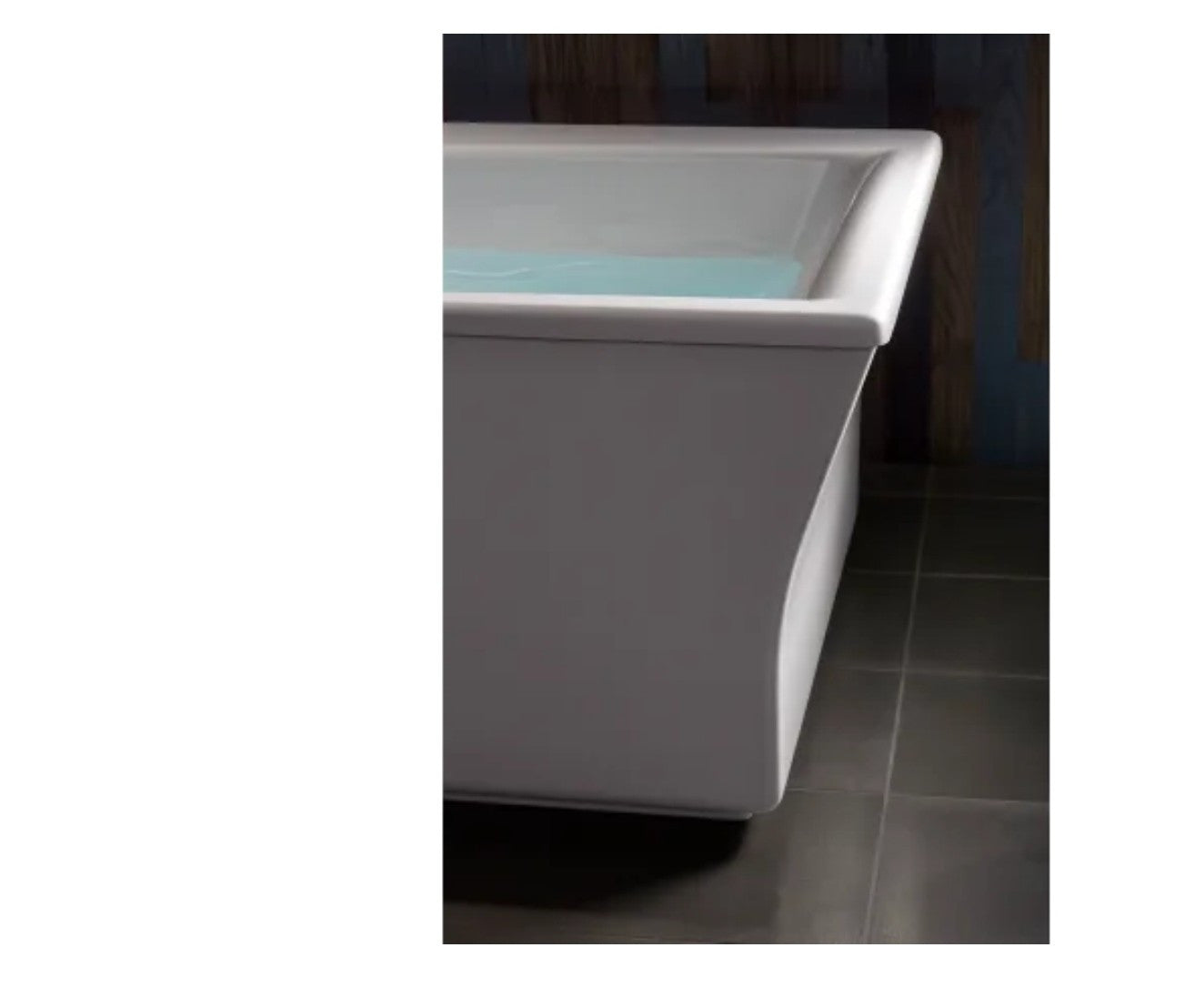 Kohler K-24011-0 Stargaze 60" Soaking Bathtub for Freestanding Installations