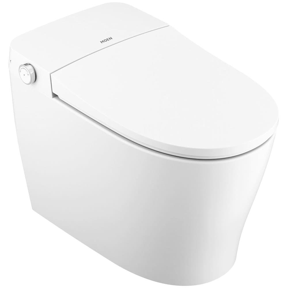 Moen ET900 2-Series 1 GPF One Piece Elongated Chair Height Toilet with Auto/Remo